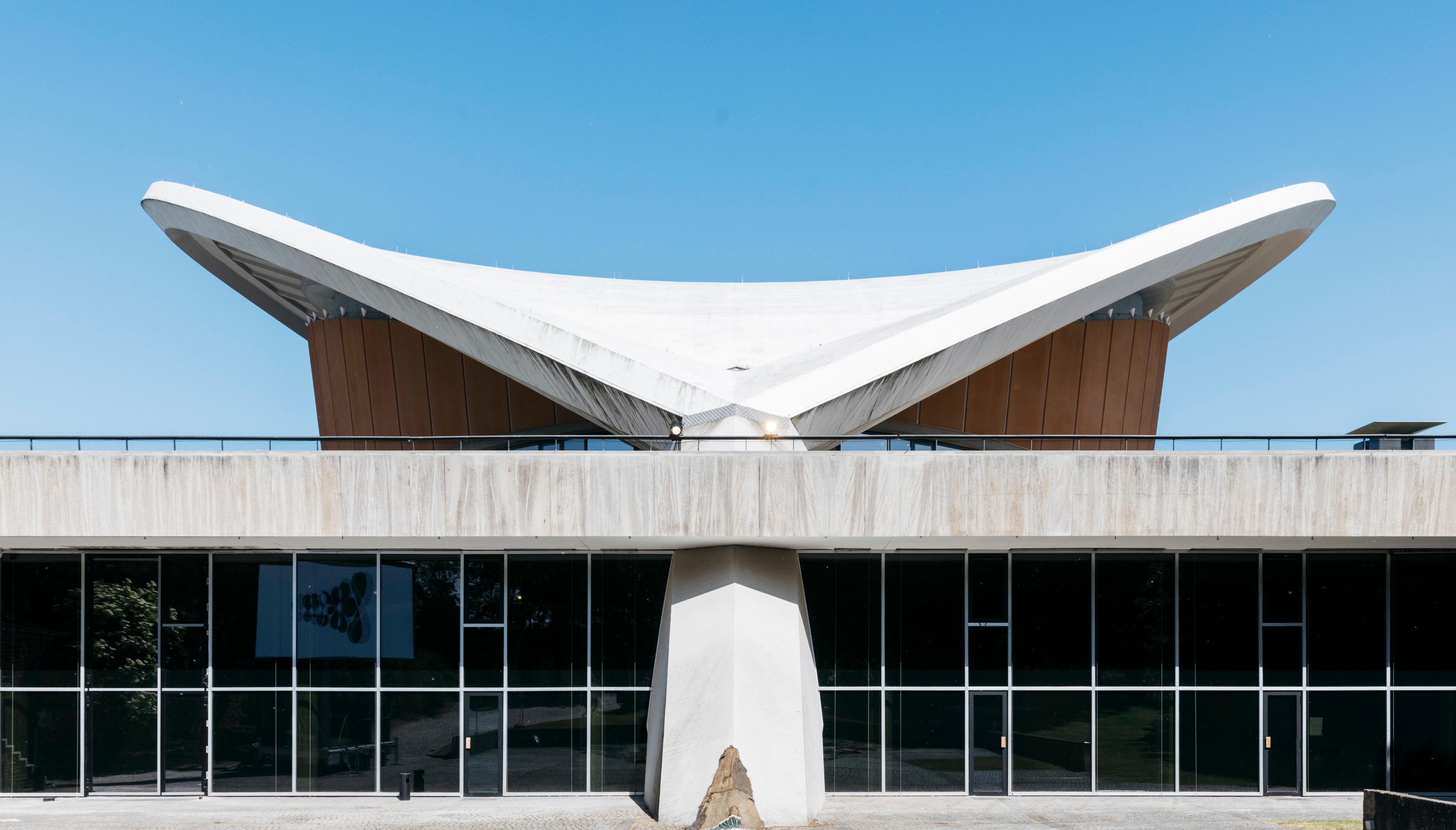 Das Gebäude des Haus der Kulturen der Welt (HKW).