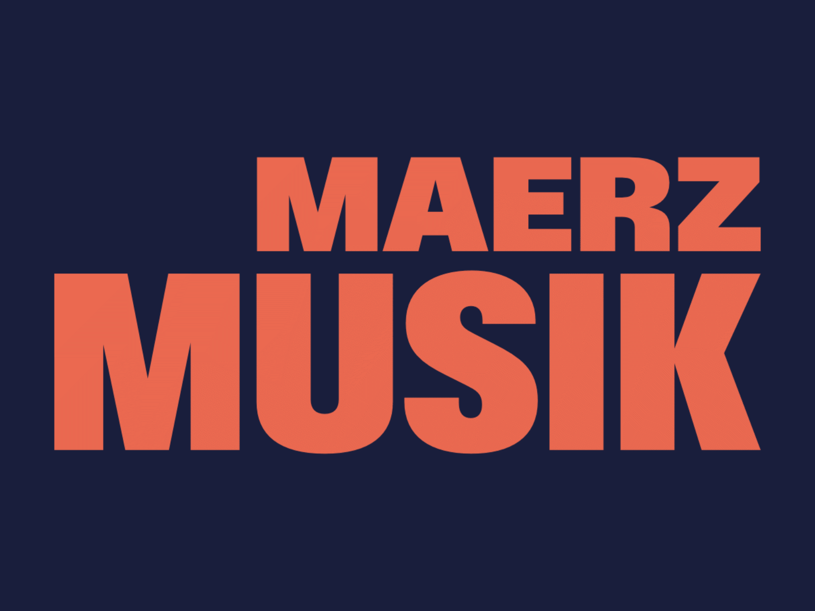 Motiv MaerzMusik 2025