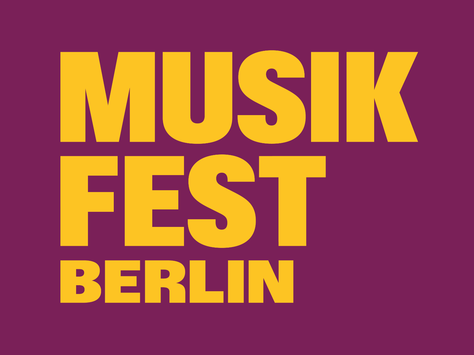 Motiv Musikfest Berlin 2025