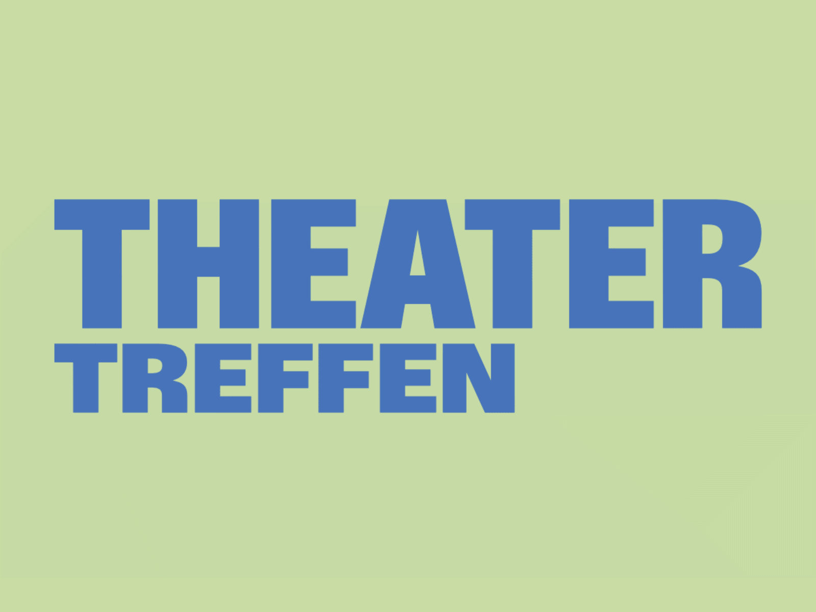 Key visual Theatertreffen 2025
