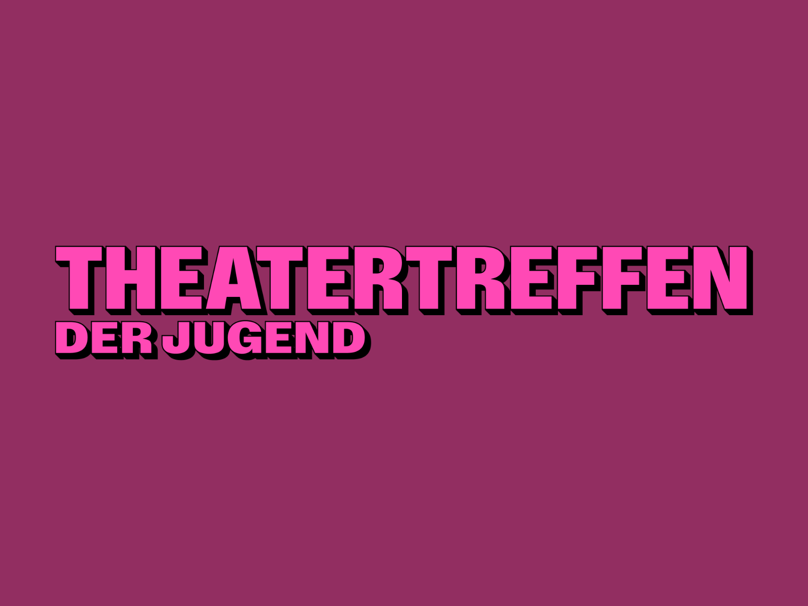 Motiv Theatertreffen der Jugend 2026