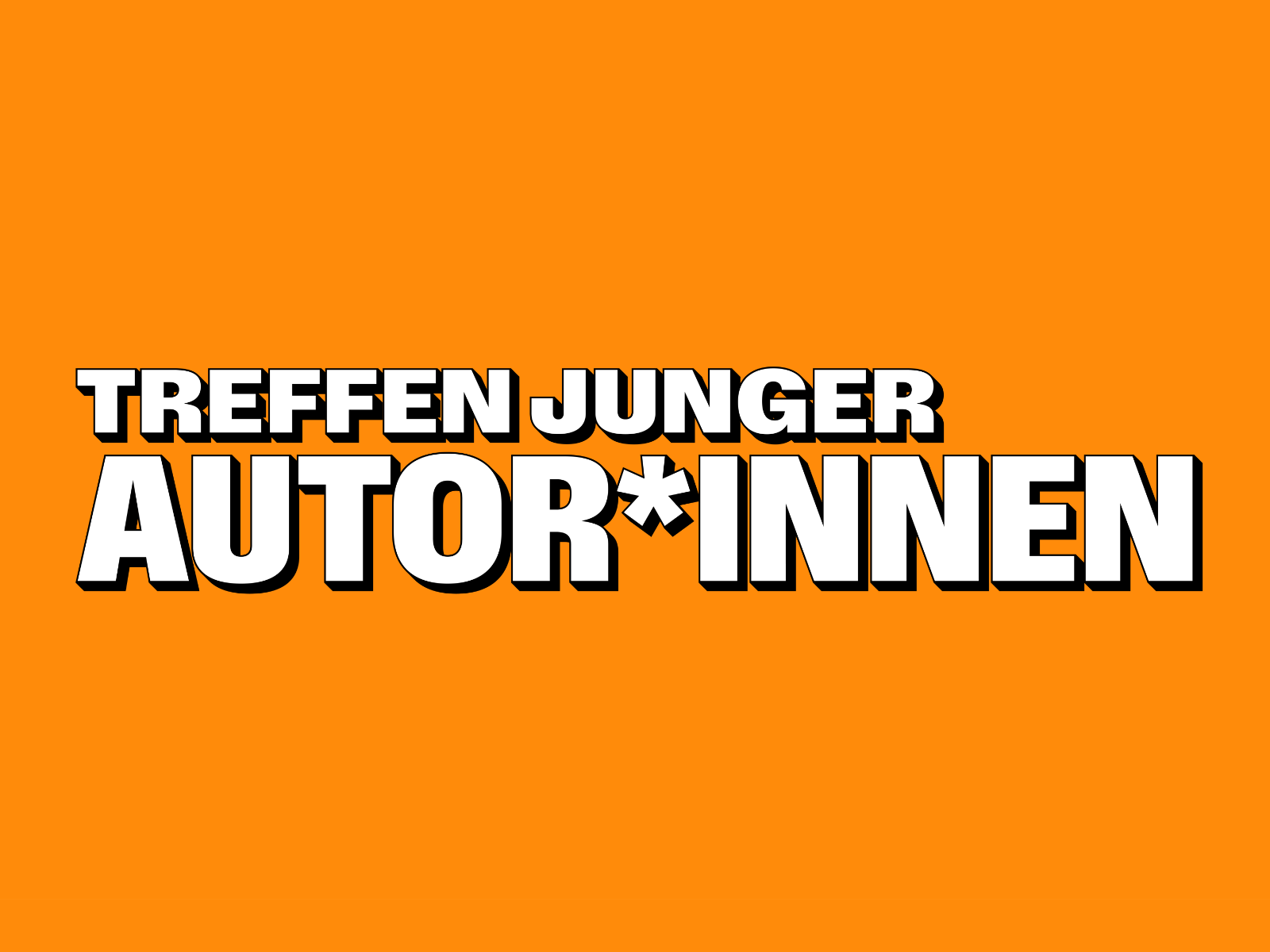 Word mark Treffen junger Autor*innen